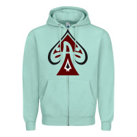 Seafoam lower merion high school Zipper Hoodie - linhVisuals