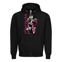 Black kamen rider decade Zipper Hoodie - linhVisuals