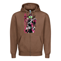 Chestnut kamen rider decade Zipper Hoodie - linhVisuals