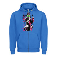 True Royal kamen rider decade Zipper Hoodie - linhVisuals