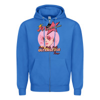 True Royal jem outrageous tour 1987 2 Zipper Hoodie - linhVisuals