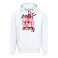 White jem outrageous tour 1987 2 Zipper Hoodie - linhVisuals