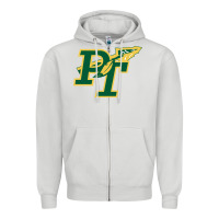 Dove Grey penn trafford school district Zipper Hoodie - linhVisuals