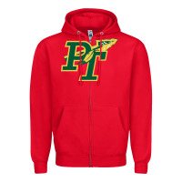 Red penn trafford school district Zipper Hoodie - linhVisuals