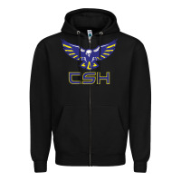 Black cold springs high school Zipper Hoodie - linhVisuals
