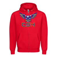 Red cold springs high school Zipper Hoodie - linhVisuals