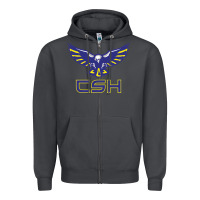 Smoke cold springs high school Zipper Hoodie - linhVisuals