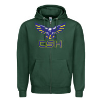 Sports Green cold springs high school Zipper Hoodie - linhVisuals