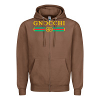 Chestnut gnocchi vintage Zipper Hoodie - linhVisuals