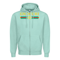Seafoam gnocchi vintage Zipper Hoodie - linhVisuals