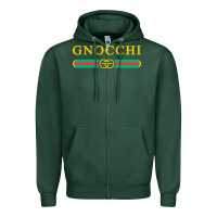 Sports Green gnocchi vintage Zipper Hoodie - linhVisuals