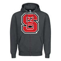 Smoke north carolina state Zipper Hoodie - linhVisuals
