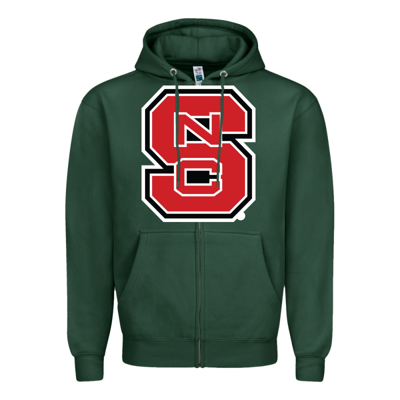 North Carolina State Zipper Hoodie by linhVisuals | Teevron