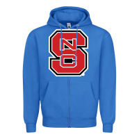True Royal north carolina state Zipper Hoodie - linhVisuals