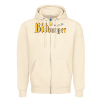 Sandshell #bitburger Zipper Hoodie - linhVisuals