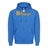 True Royal #bitburger Zipper Hoodie - linhVisuals