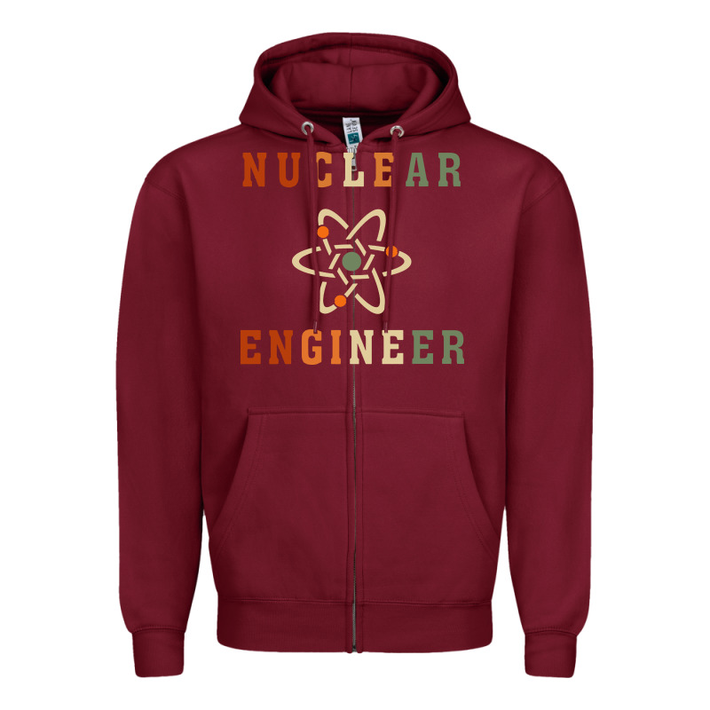 Nuclear Engineering Quote Zipper Hoodie by linhVisuals | Teevron
