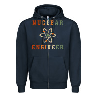 Navy nuclear engineering quote Zipper Hoodie - linhVisuals