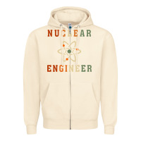 Sandshell nuclear engineering quote Zipper Hoodie - linhVisuals