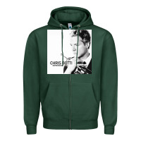 Sports Green Chris Botti Zipper Hoodie - linhVisuals