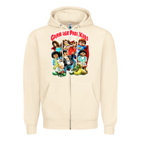 Sandshell garbage pail kids Zipper Hoodie - linhVisuals
