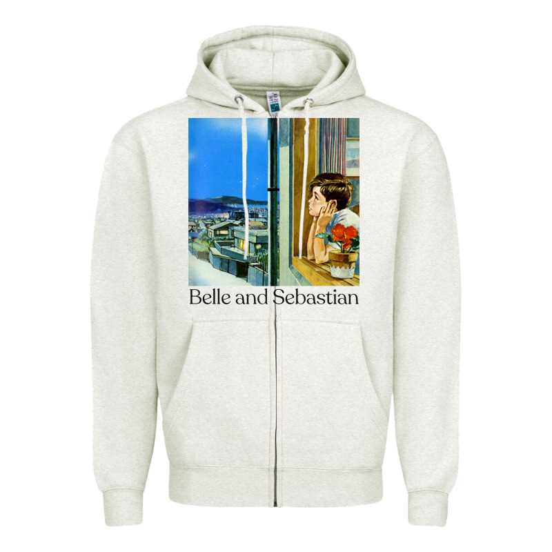 Belle And Sebastian 90s Style Fanart Design Zipper Hoodie by linhVisuals | Teevron