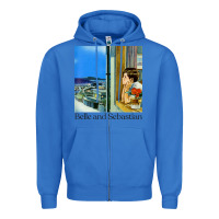 True Royal belle and sebastian 90s style fanart design Zipper Hoodie - linhVisuals