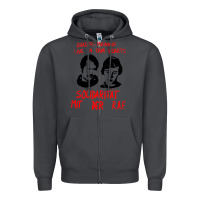 Smoke baader–meinhof raf original 70s design Zipper Hoodie - linhVisuals