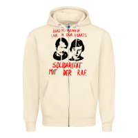 Sandshell baader–meinhof raf original 70s design Zipper Hoodie - linhVisuals