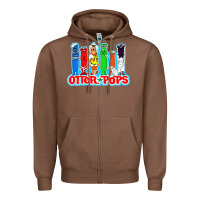 Chestnut otter pops anime character Zipper Hoodie - linhVisuals