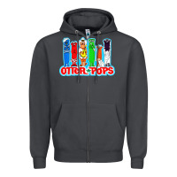 Smoke otter pops anime character Zipper Hoodie - linhVisuals
