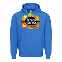 True Royal hey you guys   the electric company Zipper Hoodie - linhVisuals