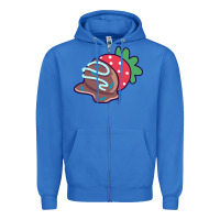 Chocolate Covered Strawberry Zipper Hoodie | Teevron