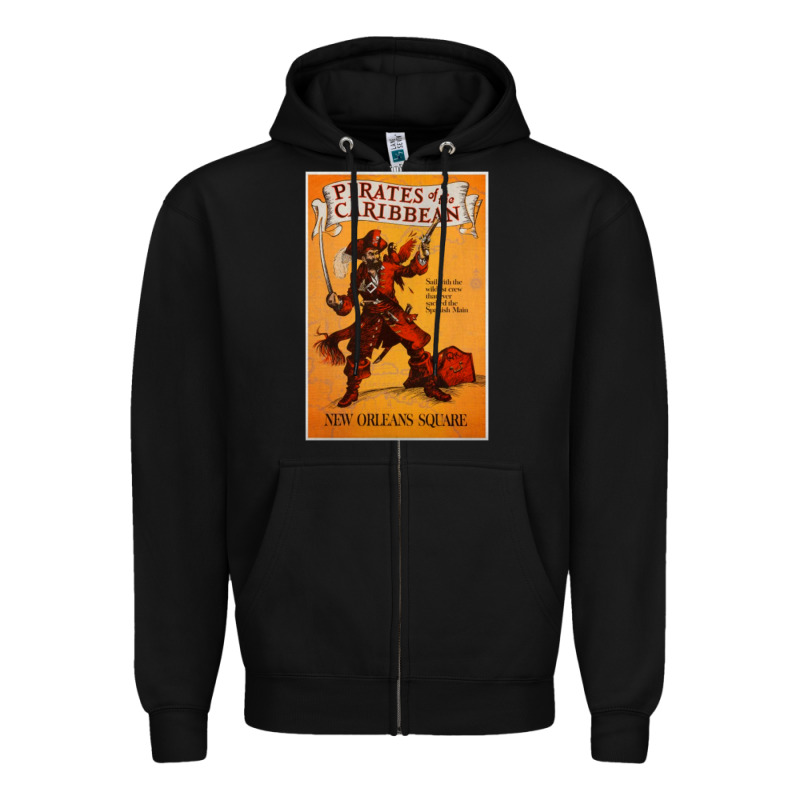 Pirates Of The Caribbean Film Zipper Hoodie by linhVisuals | Teevron