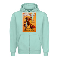 Seafoam pirates of the caribbean film Zipper Hoodie - linhVisuals