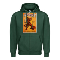 Sports Green pirates of the caribbean film Zipper Hoodie - linhVisuals