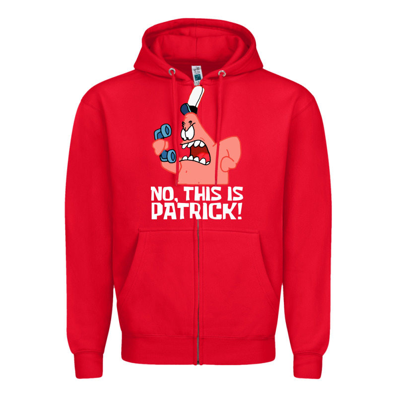 No This Is Patrick Zipper Hoodie by linhVisuals | Teevron