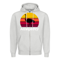 Retro Vintage Allegedly Ostrich Zipper Hoodie | Teevron