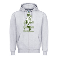 Heather Grey bernadette devlin retro irish fanart Zipper Hoodie - linhVisuals