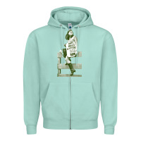 Seafoam bernadette devlin retro irish fanart Zipper Hoodie - linhVisuals
