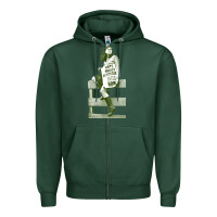 Sports Green bernadette devlin retro irish fanart Zipper Hoodie - linhVisuals