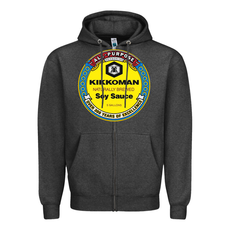 All Purpose Kikkoman Zipper Hoodie by linhVisuals | Teevron