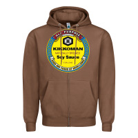 Chestnut all purpose kikkoman Zipper Hoodie - linhVisuals