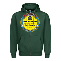 Sports Green all purpose kikkoman Zipper Hoodie - linhVisuals