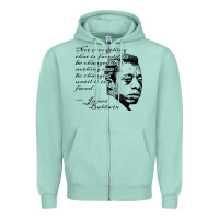 James Baldwin Zipper Hoodie | Teevron