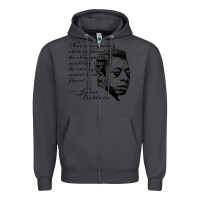 Smoke james baldwin Zipper Hoodie - linhVisuals