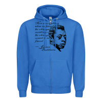 True Royal james baldwin Zipper Hoodie - linhVisuals