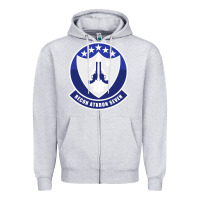 Heather Grey ra 5c vigilante patch Zipper Hoodie - linhVisuals