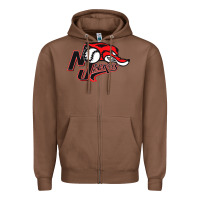 Chestnut jackals Zipper Hoodie - linhVisuals