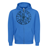 True Royal knights templar sigil Zipper Hoodie - linhVisuals